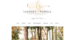 Desktop Screenshot of lindseypowellphotography.com